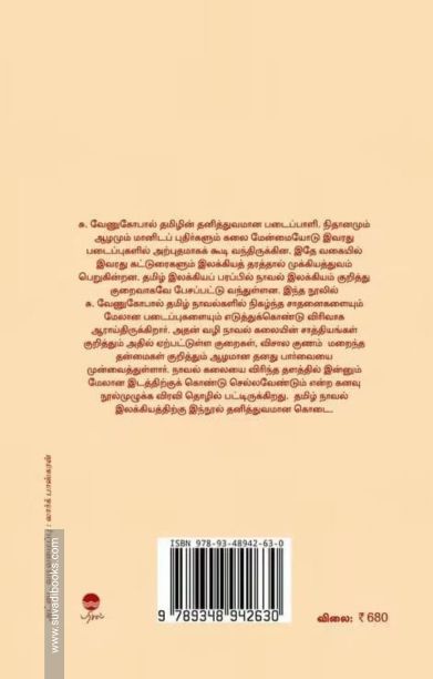 தமிழில் நாவல் கலை