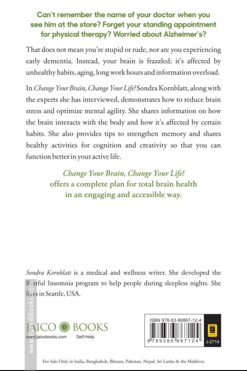 Change Your Brain, Change Your Life!