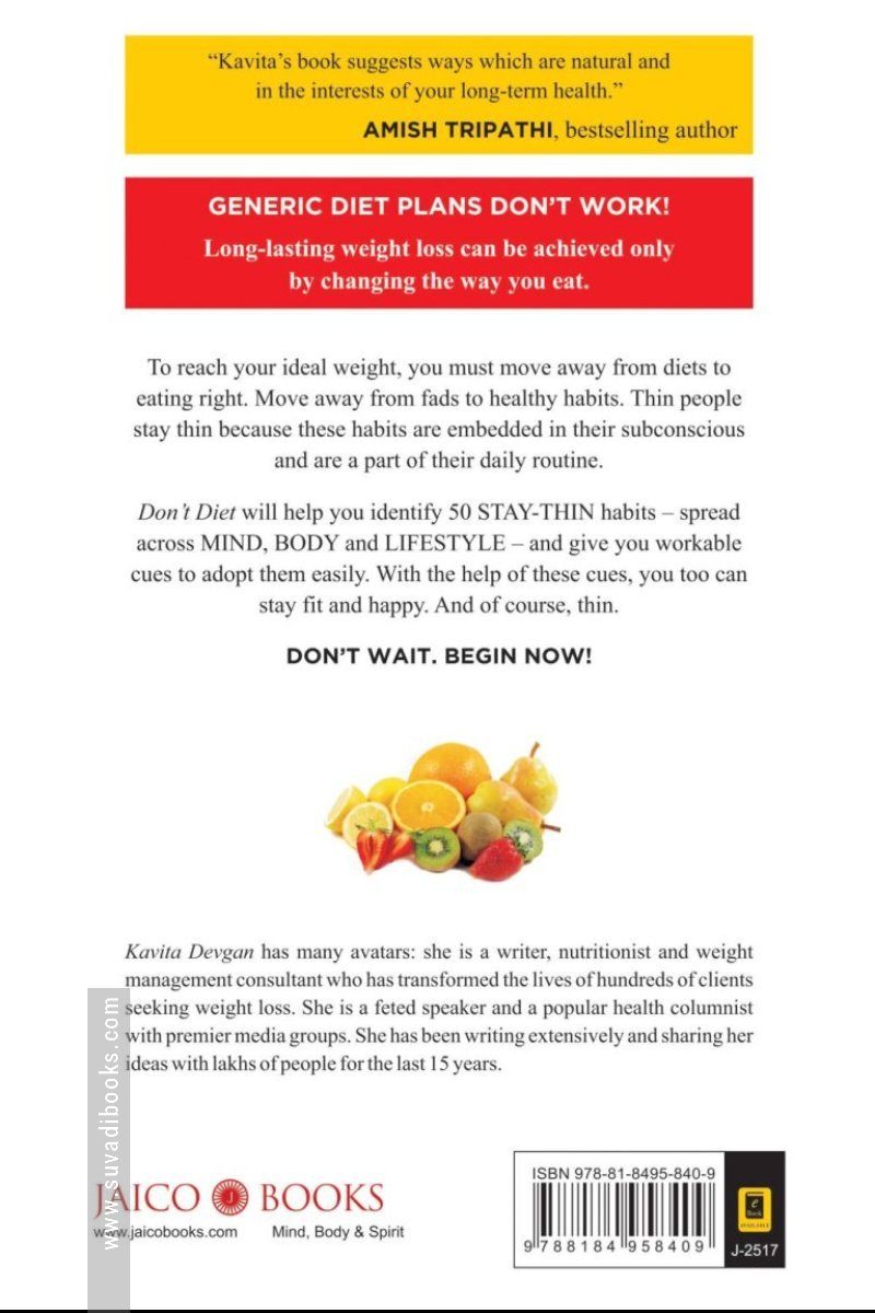 Don’t Diet!