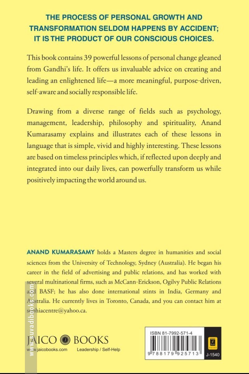 Gandhi On Personal Leadership