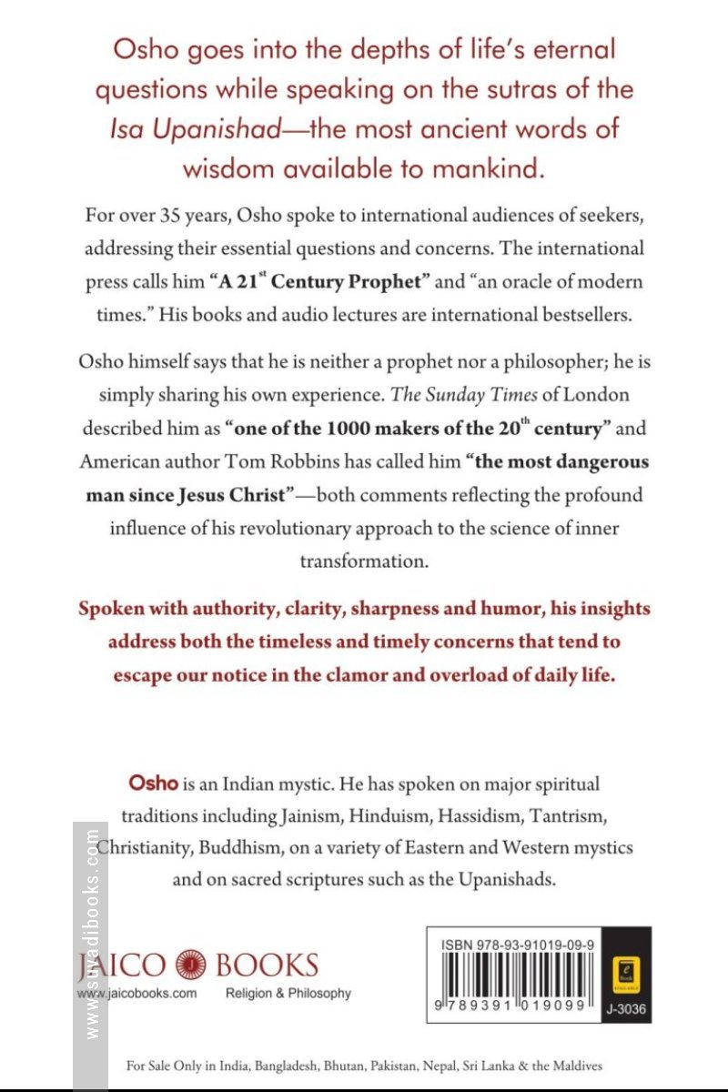 I am That: Talks On The Isha Upanishad