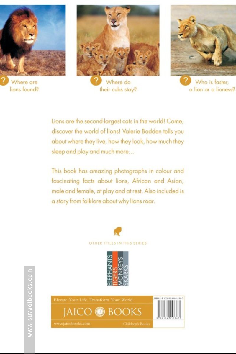 Lions: Amazing Animals Series
