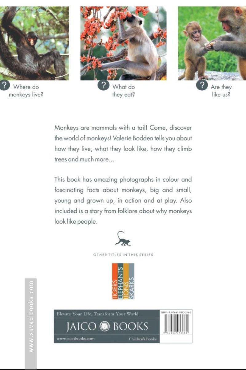 Monkeys: Amazing Animals Series
