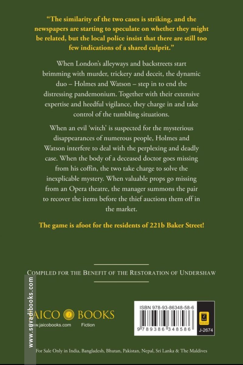 Sherlock Holmes: The Adventure of the Botanist’s Glove and other Cases