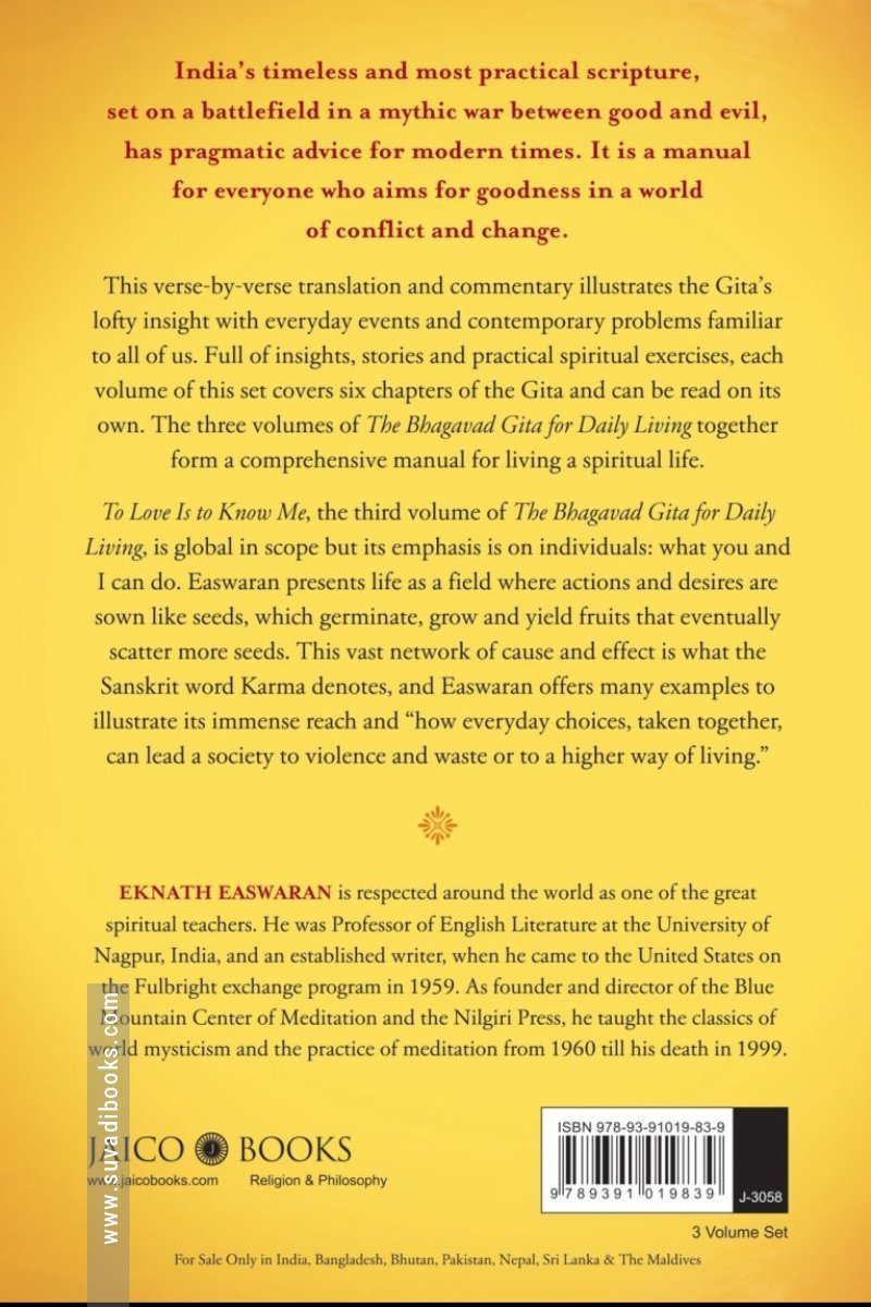 The Bhagavad Gita for Daily Living