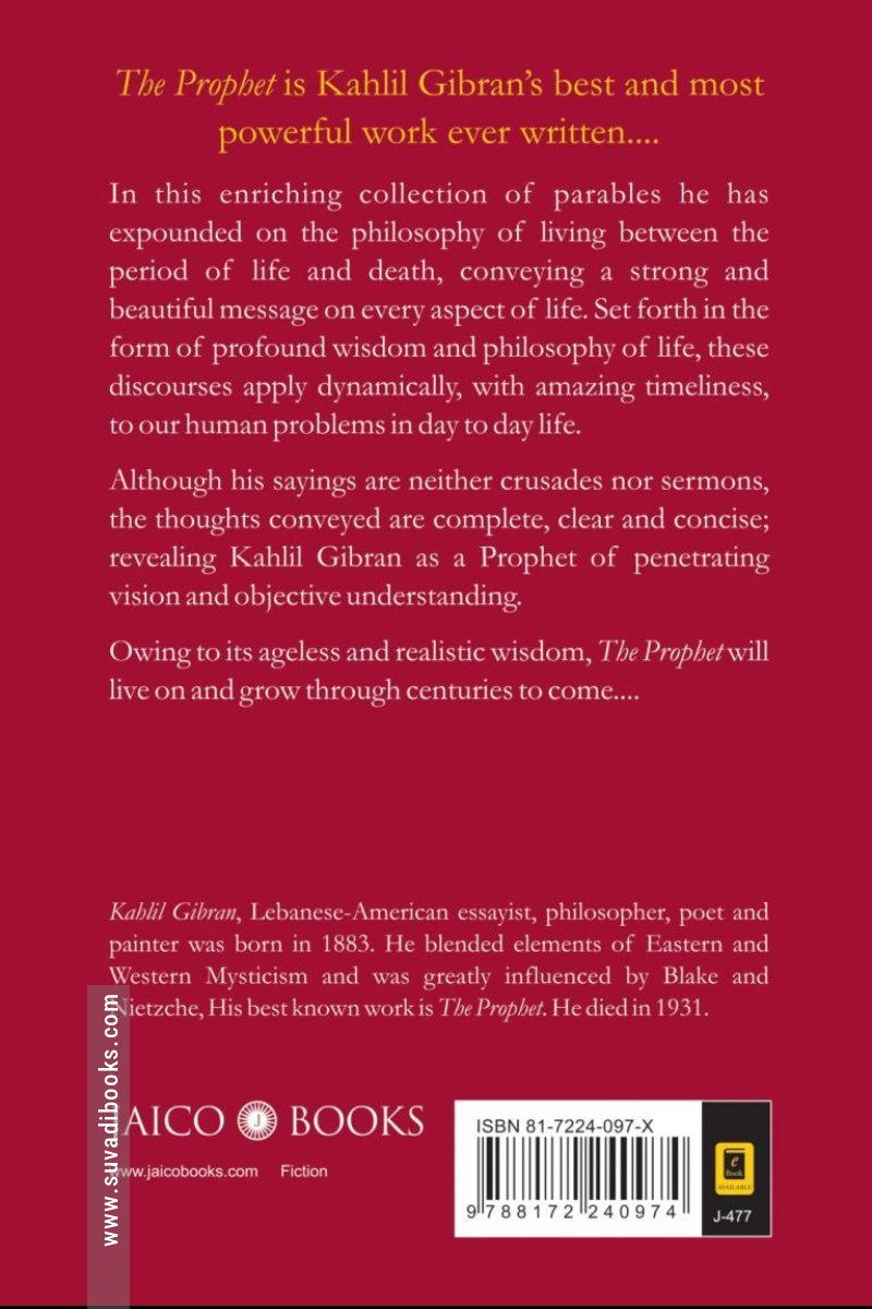 The Prophet (jaico publication house)