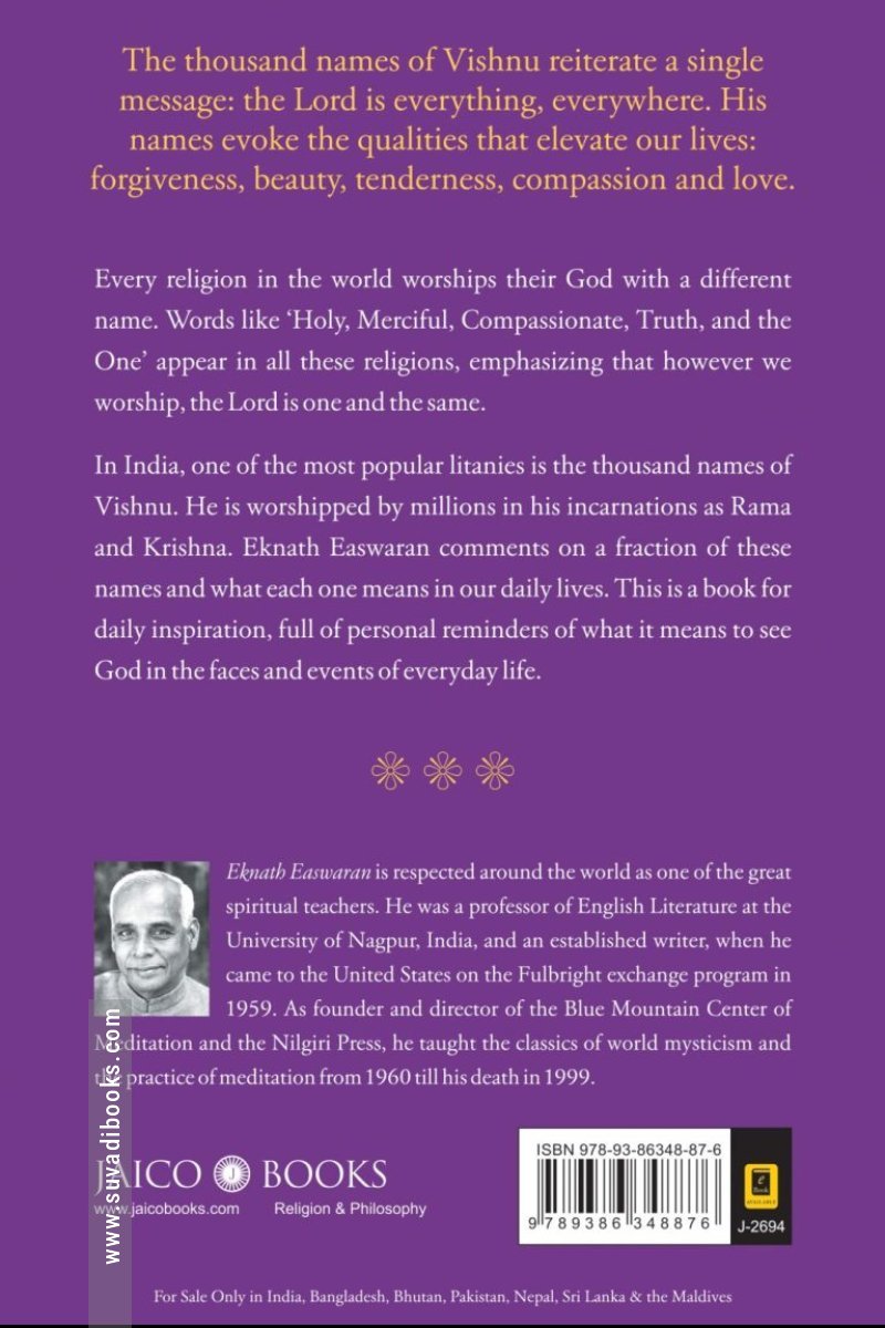 Vishnu and His 1000 Names
